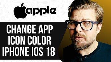 HOW TO CHANGE APP ICON COLOR IPHONE IOS 18 - 2025 (FULL GUIDE)