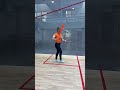 Alles BEHALVE een racket 🏸 #teamnl #squash #anything #fun #racket #baseball #squashskills #practice