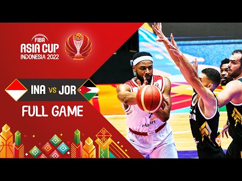 Indonesia 🇮🇩 - Jordan 🇯🇴 | Basketball Full Game - #FIBAASIACUP 2022