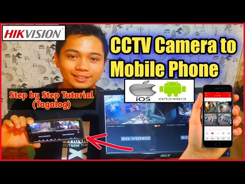 How to Connect CCTV Camera to Mobile Phones | Step by Step (Tagalog Tutorial)