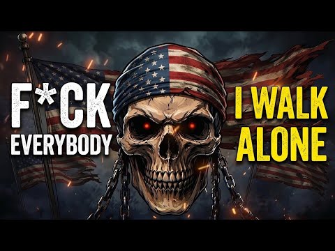 F*CK EVERYBODY, I WALK ALONE 💀| Dark Outlaw Country Rap Anthem 