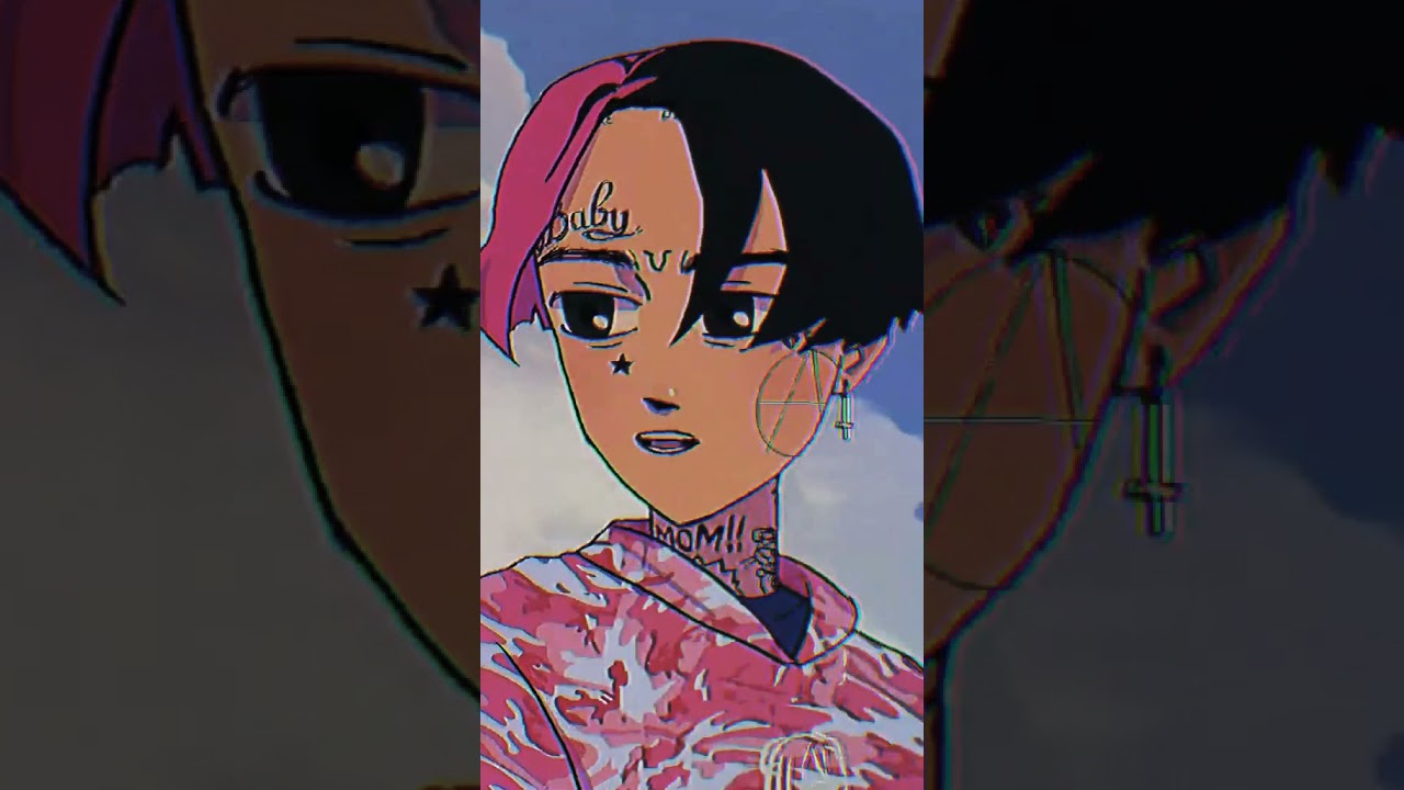 KUNALDOWNTOWN∆LONE (BENZ TRUCK)LIL PEEP ANIME SHORT