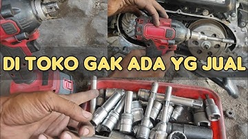 Di Toko gak ada yang jual, ini kunci buat buka cvt dan mesin. udah 4 tahun masih jos..