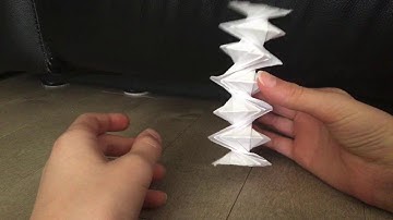 Origami spring into action (demo)