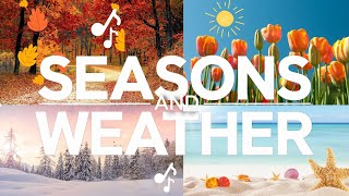 Seasons and Weather for Kids | Fun Facts About Winter, Spring, Summer, Fall | Educational Video