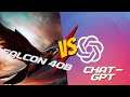 comparing chatgpt and falcon40b