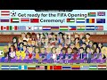 My Own FIFA World Cup Opening Clip in Vyond