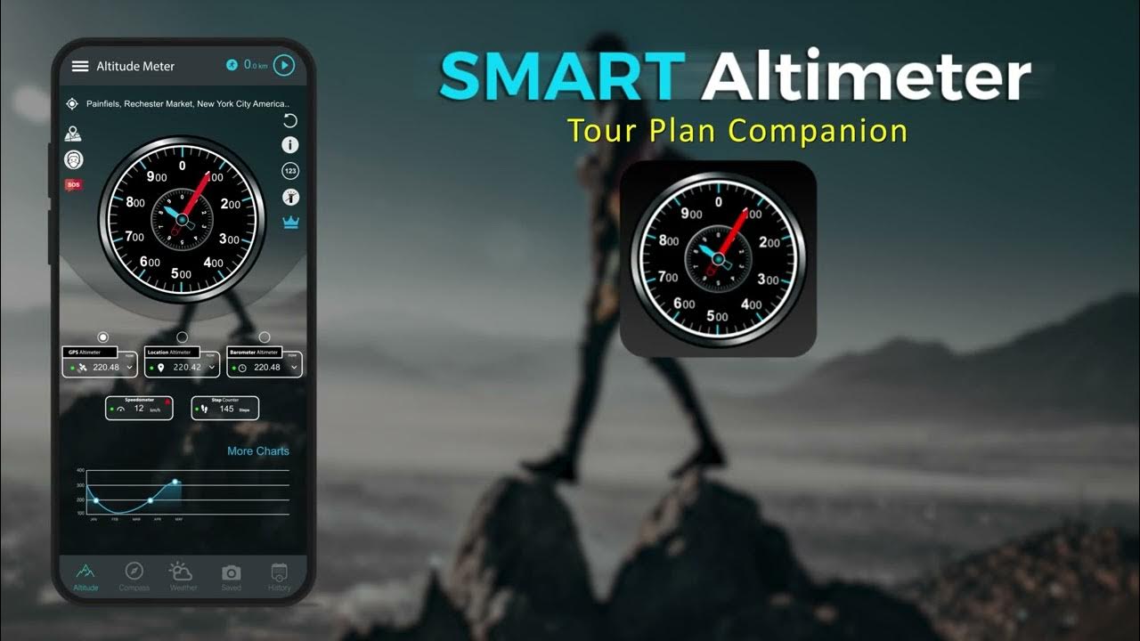 Smart Altimeter GPS Altitude Tour Plan Companion gps altitude
