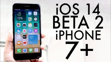 iOS 14 Beta 2 On iPhone 7+! (Review)