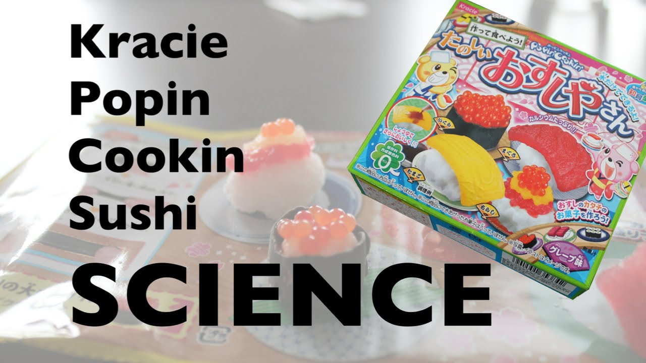 Kracie Kracie Popin' Cookin' Tanoshii Sushi Kit