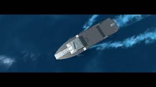combat boat 90h for vehicle simulator sim3d