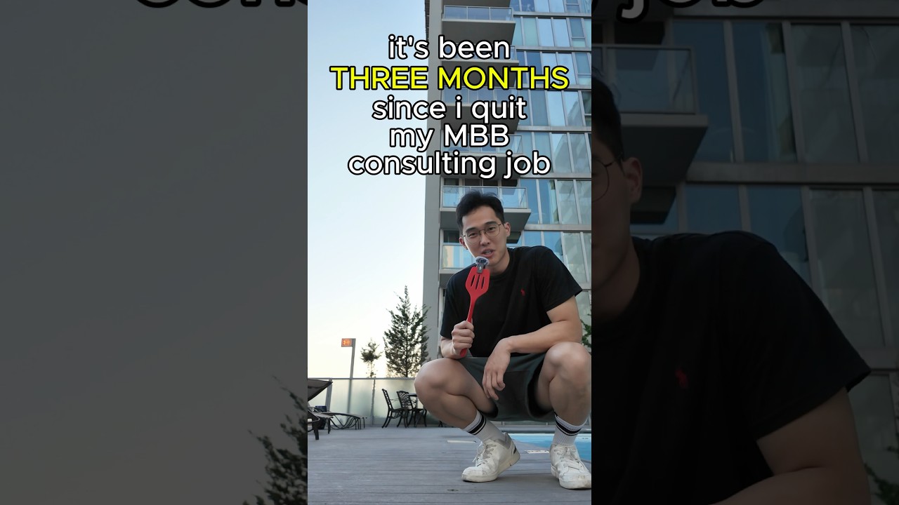 life 3 months after quitting my mbb consulting job (i make kimbap now)