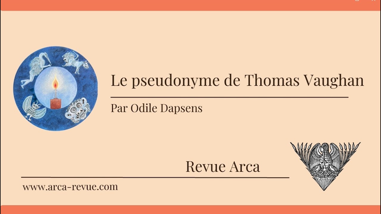 3 - Le pseudonyme de Thomas Vaughan