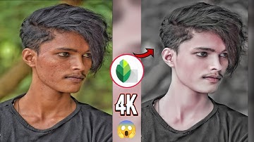 Snapseed Face Smooth  Editing Easy Tricks💥 | 4K Photo Editing Viral | Snapseed Background Change😱