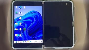 HOW TO RUN WINDOWS 11 ON THE MICROSOFT SURFACE DUO!| BUT SHOULD YOU DO IT!?