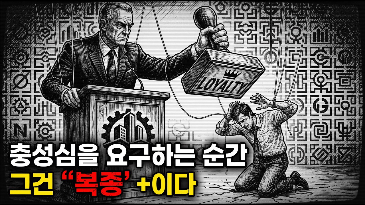 “이건 충성이 아니라 복종입니다” 당신의 뇌가 상위 1%에게 가스라이팅 당하고 있다는 증거