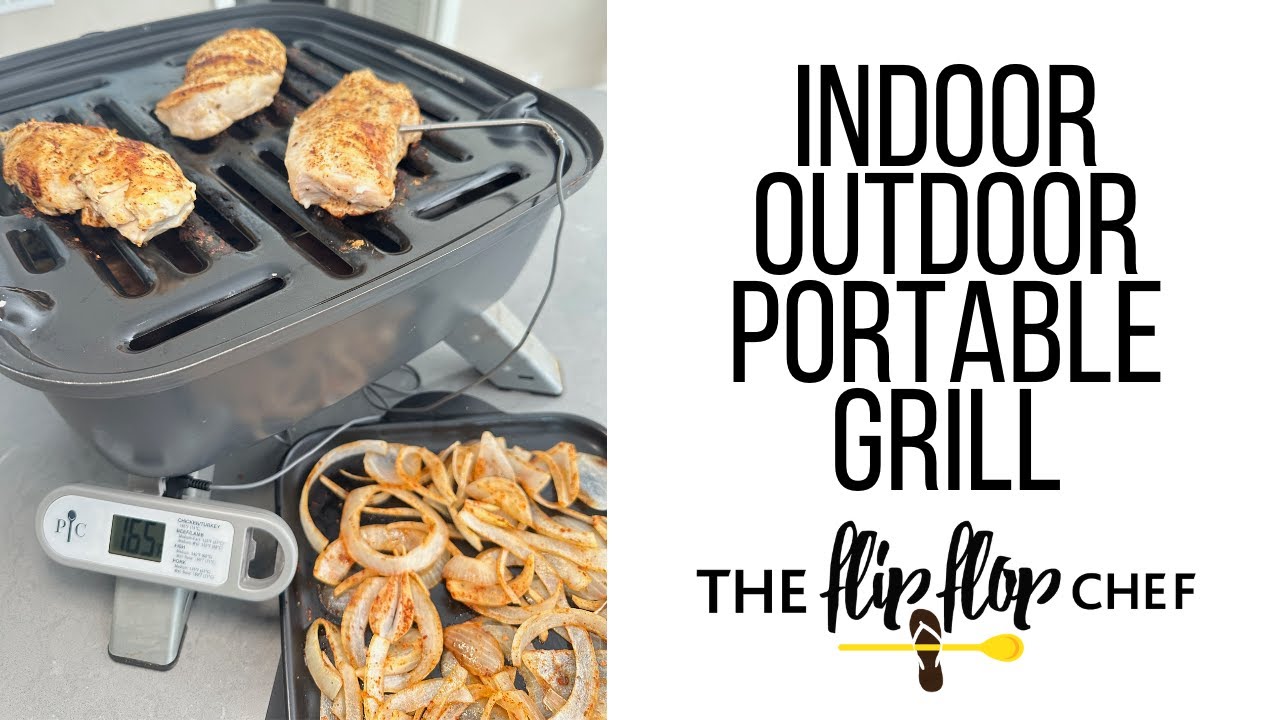 Pampered Chef Indoor Outdoor Portable Grill