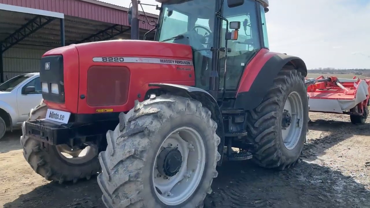 8220 Traktor - MASSEY FERGUSON 8220-4 | Blinto auktioner