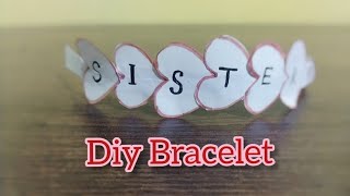 Diy homemade Bracelet for gift /crazy craft