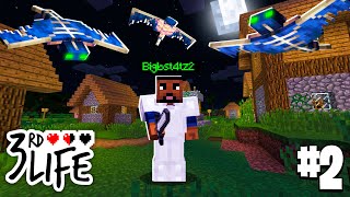 PHANTOM OF THE NIGHT!l Minecraft 3rd Life SMP l EP.2
