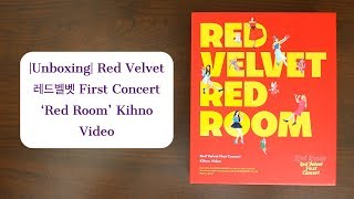 |Unboxing| Red Velvet 레드벨벳 First Concert ‘Red Room’ Kihno Video