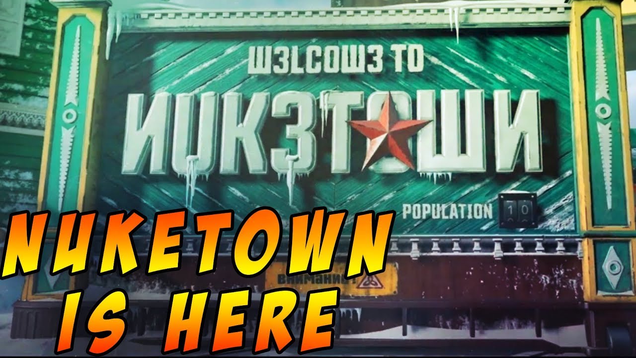 NUKETOWN is BACK-Black Ops 4 Update 1.05