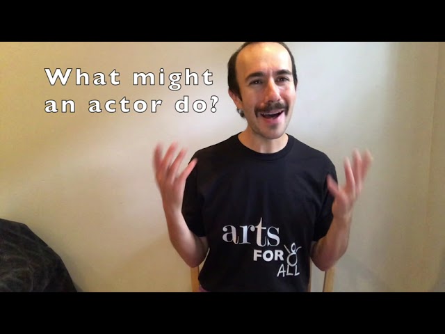 Literacy Through the Arts with Shawn Shafner: The Actor's Tools Part 1