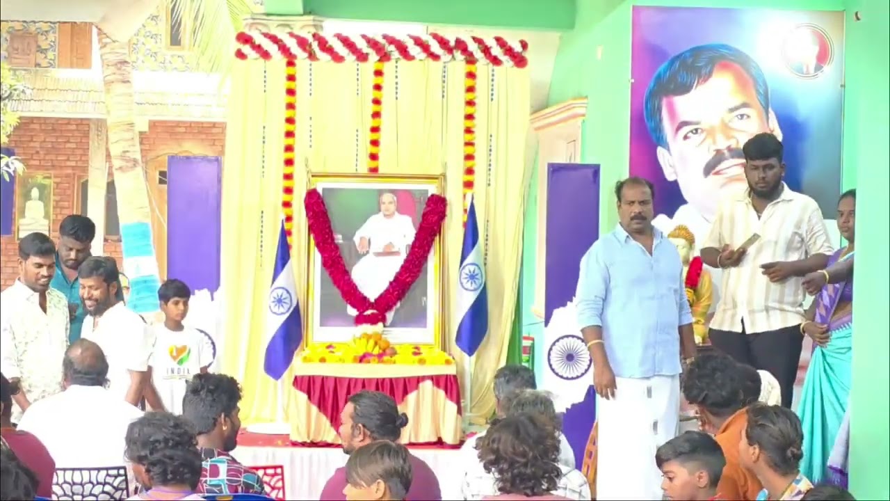 புதிய புரட்சிக் கழகத்தின் நிறுவனத் தலைவர் அகவை தின வாழ்த்துக்கள் பாடல்