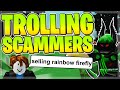 🌴 Trolling Scammers in Roblox Islands! (Part 2 - Buying Rainbow Firefly)