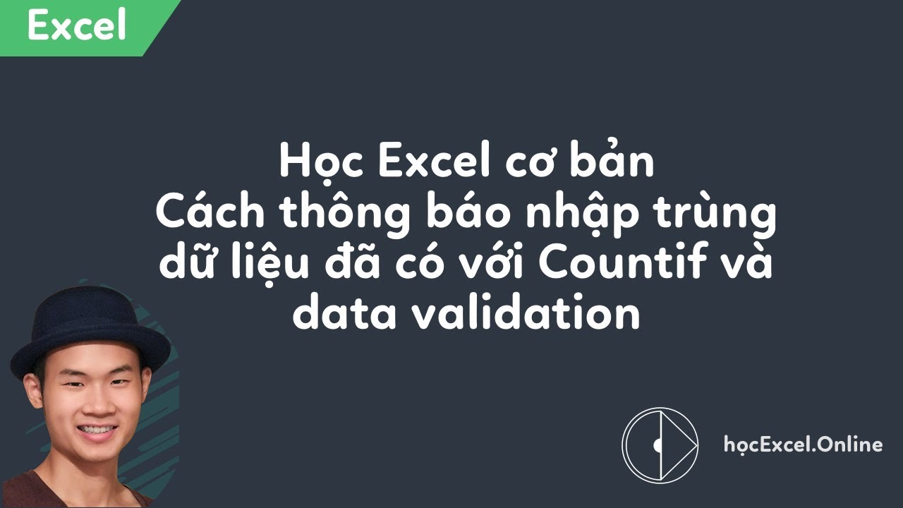 C ch Th ng B o Nh p Tr ng D Li u C V i Countif V Data Validation C ch th ng b o nh p tr ng d li u c v i countif v data validation