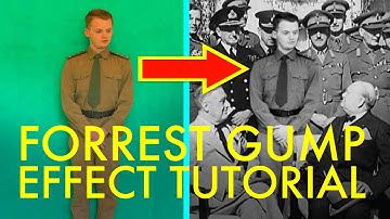 Forrest Gump Effect Tutorial (add yourself to historical footage)