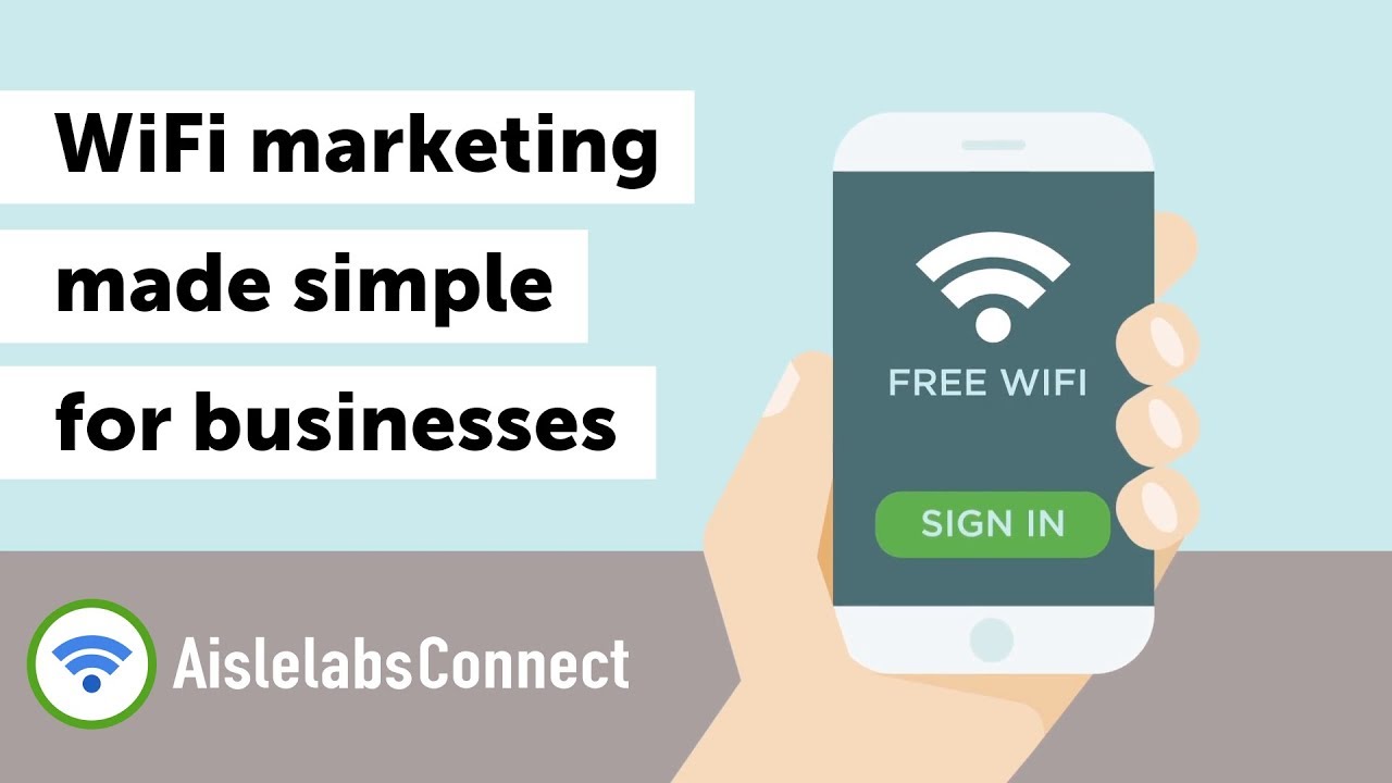 Aislelabs Connect Social WiFi Marketing Overview YouTube