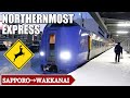 🇯🇵Riding Japan&#39;s NORTHERNMOST Express Train SOYA | Sapporo→Wakkanai