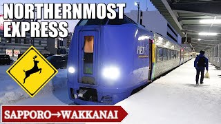 Riding Japan's NORTHERNMOST Express Train SOYA | Sapporo→Wakkanai