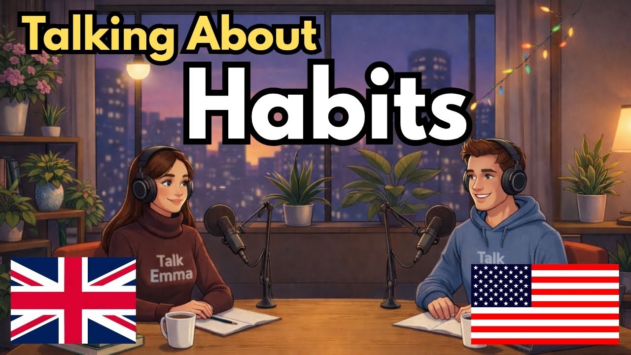 How to Talk About Habits in English | English Conversation Practice