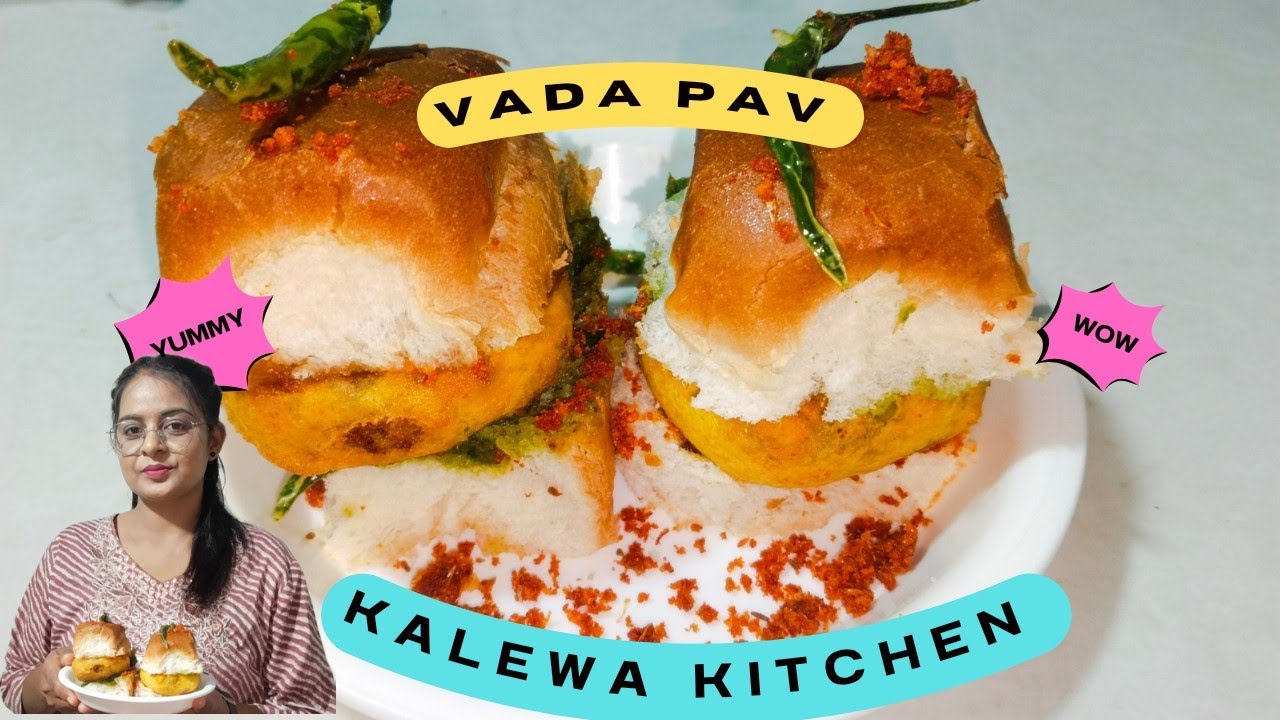मुम्बई का प्रसिद्ध वड़ा पाव रेसिपी ।#viralvideo#vadapavgirl#delicious##@kalewakitchen