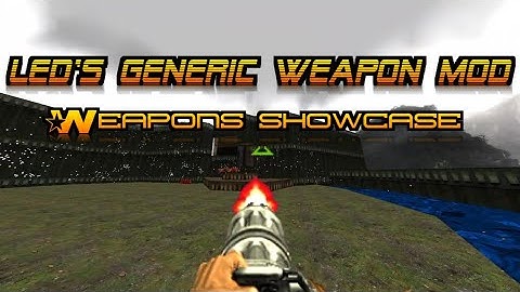 Weapons showcasing Led