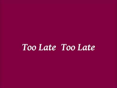 安全地帯　　Too Late Too Late　  ～cover