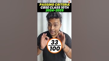 PASSING CRITERIA CBSE CLASS 10TH 2024-2025 #vedantu9class #vedantu