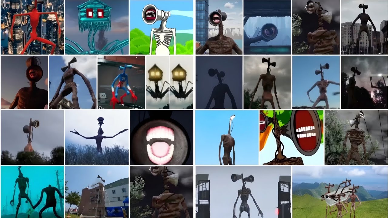 Siren Head mix combo coffln Dance Song Meme (COVER) 🎵