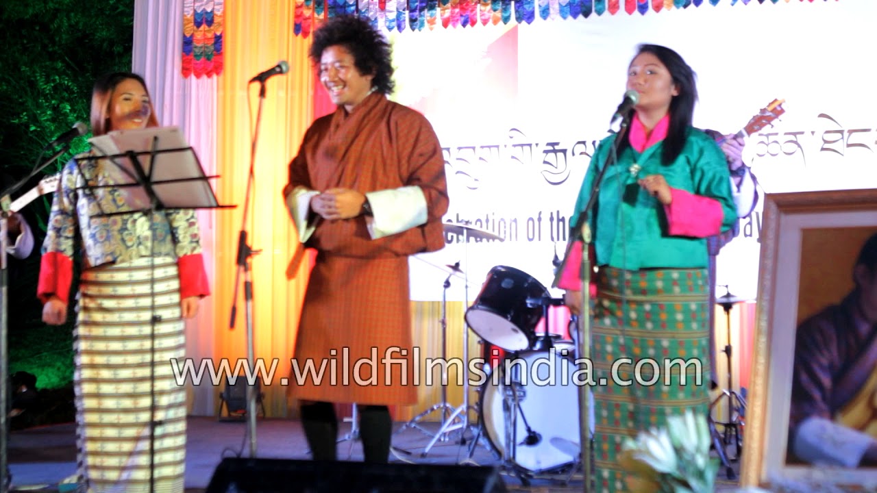 ⁣Bhutanese singers  rocking the stage
