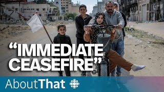 The UN just voted for a ceasefire in Gaza. What does it say? | About That