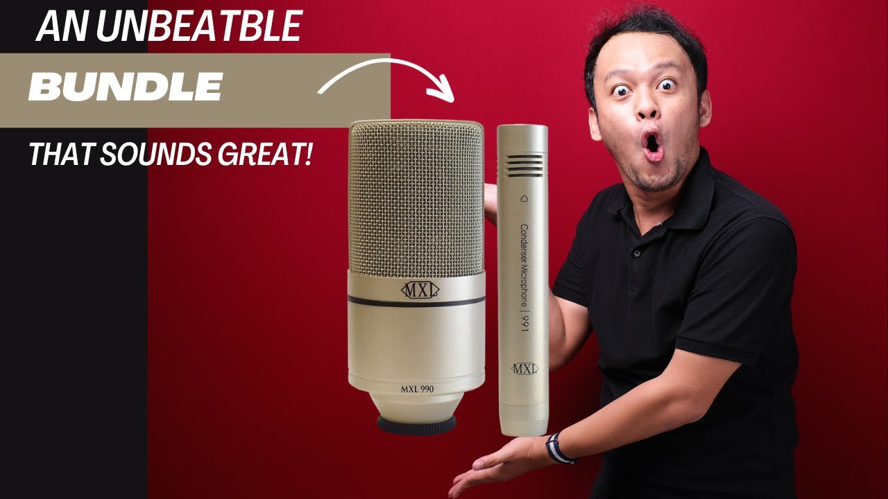 Studio Sound on a Budget: MXL 990 and 991 Microphone Bundle Review - Unleashing Pro-Quality Audio! 🎤