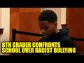 Black Student Confronts School Board After Being PUNISHED as Racist Bullies Walk Free