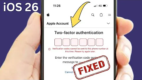 Fixed: Verification Codes Cannot Be Sent To This Phone Number At This Time | Apple Id | iOS 26