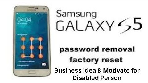 Samsung Galaxy s5 : How Bypass Password (Lock Screen, Pin pattern, Finger Print swipe )