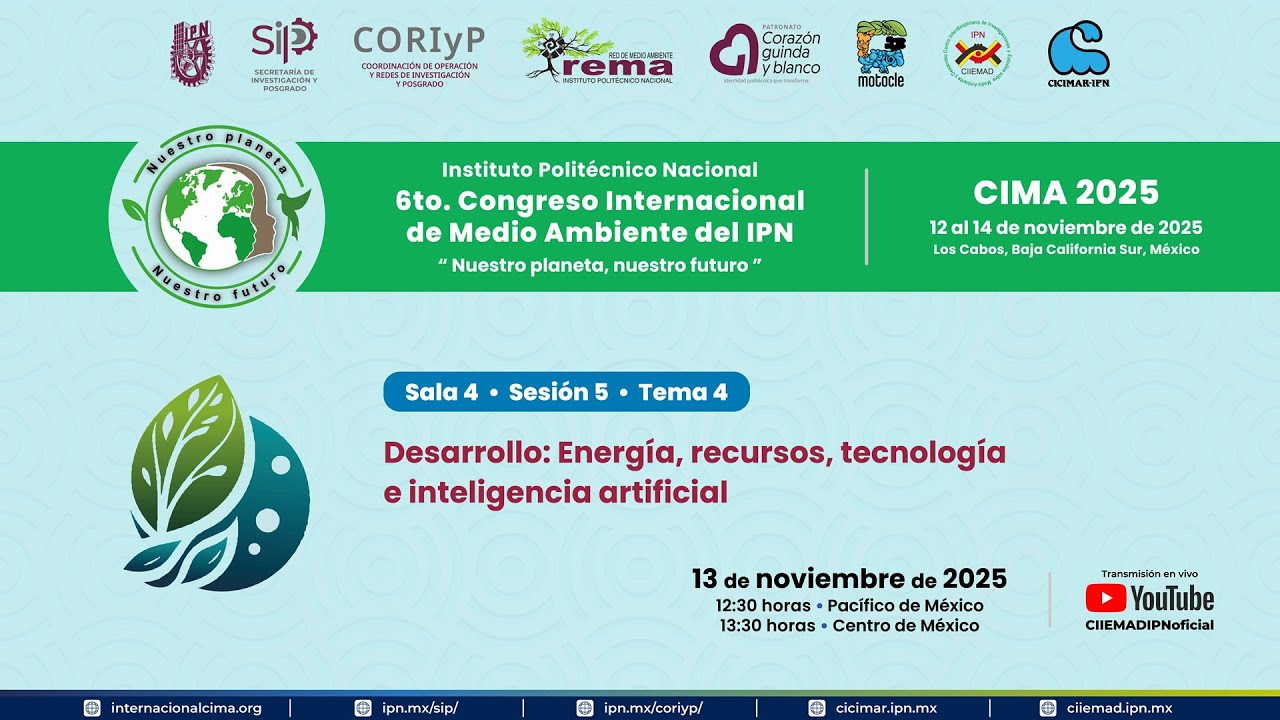 Desarrollo: Energía, recursos, tecnología e inteligencia artificial | Sesión 5 | CIMA 2025