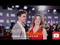 Gabriel Guevara &amp; Nicole Wallace Red Carpet Magic – Culpa Mía Premiere Night 