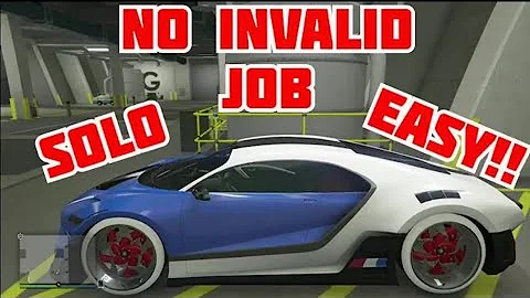 EASIER *SOLO*  GTA5 BENNY MERGE  ( NO INVALID JOBS REQUIRED ) XB1/PS4 MODDED CAR GLITCH