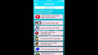 HCS Mobile School Finder and Bus Stop Maps screenshot 5